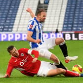 Jordan Rhodes is pushing for a recall today by Huddersfield Town. Picture: Simon Hulme