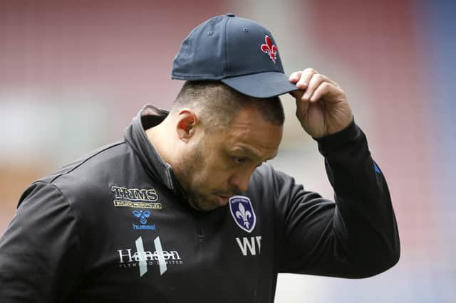 Poor show: Wakefield Trinity coach Willie Poching. Picture by Ed Sykes/SWpix.com