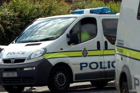 File image of a police van