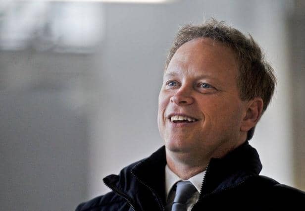 Transport Secretary Grant Shapps during a visit to Leeds in January 2020.
