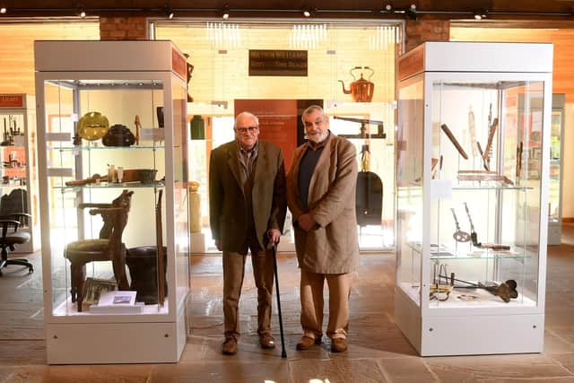 One of the issues the brothers and their trustees face is that the collection is not endowed with any money or specialist display cabinets