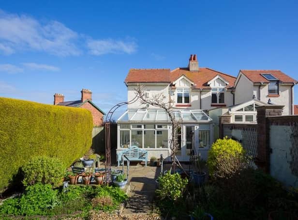 Ness View is a beautiful 1920s home with views across Sandsend bay