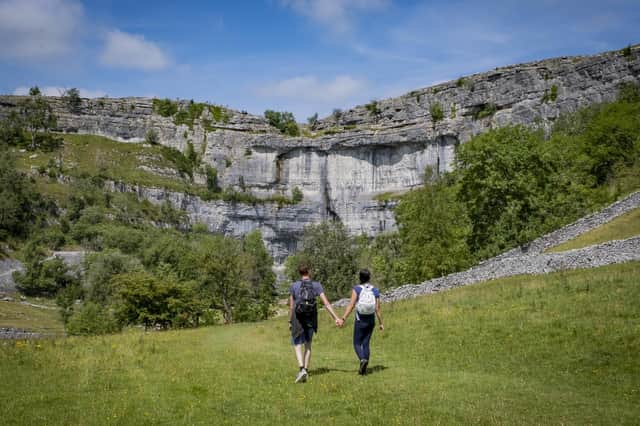 These are the best Yorkshire landmarks, according to Yorkshire Post readers. Pictured is Malham Cove taken by Marisa Cashill