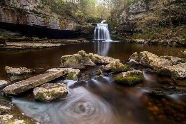 West Burton waterfall in Wensleydale.
Tech Details: Nikon D6, 17-35mm Nikkor lens, 25 seconds at f10, ISO 100, circular polariser and 6 stop neutral density filter.   Picture Bruce Rollinson