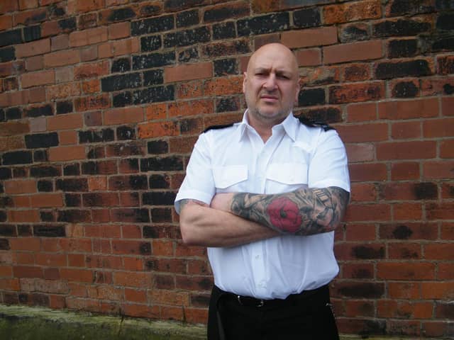 Neil Samworth spent time working as a prison officer at Strangeways. Picture: Pan Macmillan