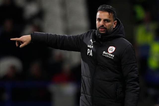 DISAPPOINTMENT: Barnsley coach Poya Asbaghi