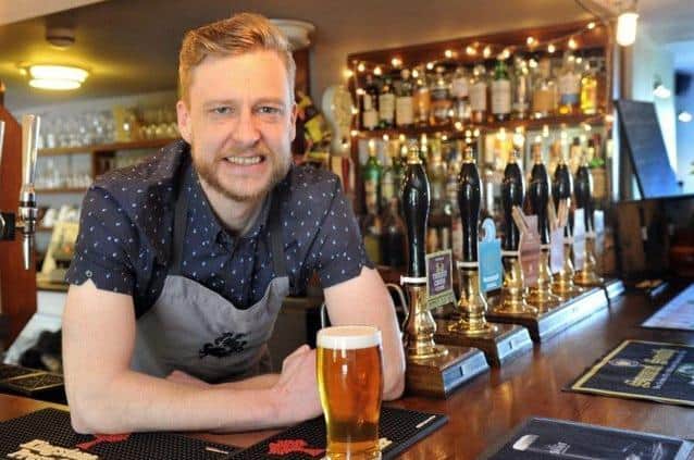 Stuart Miller is leaving The George and Dragon in Hudswell