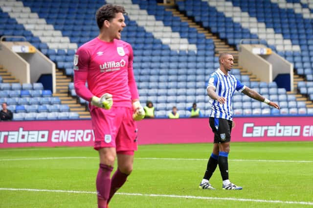 TOP GOALKEEPER: Huddersfield Town's Lee Nicholls has been a revelation in his first Championship season