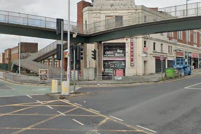 The man fell off the scooter on York Road, near the junction with Harehills Lane