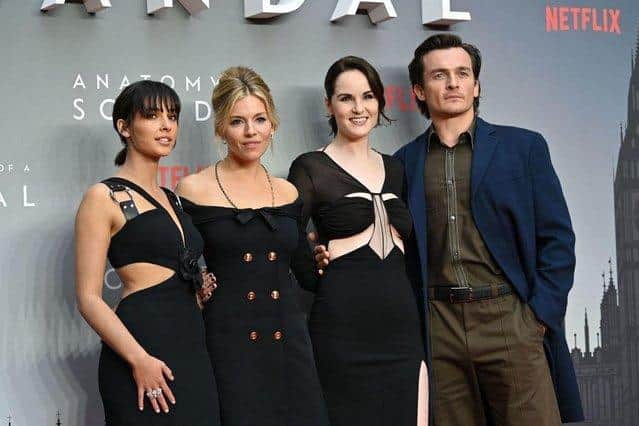 The cast of Anatomy of a Scandal