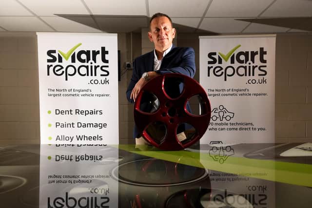 Phil Newstead, co-owner of Smart Repairs in Leeds. Picture: Simon Hulme