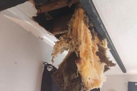 An inspection at the house in Driffield found no smoke or heat detectors, a collapsed ceiling, no lighting in the hallway and windows and patio doors that would not open or lock properly.