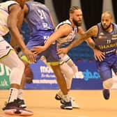 Rodney Glasgow Jnr and the Sheffield Sharks will face Glasgow Rocks in the play-offs (Picture: Bruce Rollinson)