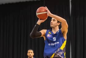 Jordan Ratinho: Versatile player has proven a key element of Sheffield Sharks’ roster down the stretch. (Picture: Bruce Rollinson)