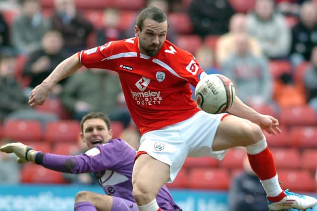 Follow my example: Martin Devaney represented Barnsley as a player with great pride and will now do as caretaker manager. (Picture: YPN)