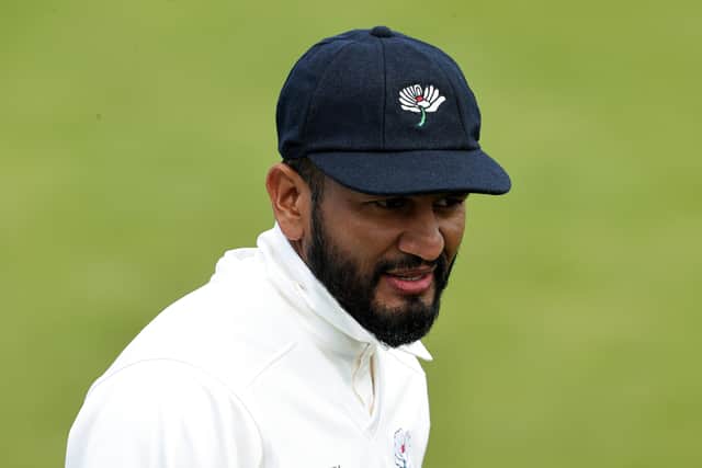 Dimuth Karunaratne of Yorkshire looks on during the LV= Insurance County Championship match between Northamptonshire and Yorkshire at The County Ground on April 22, 2022 . (Picture: David Rogers/Getty Images)
