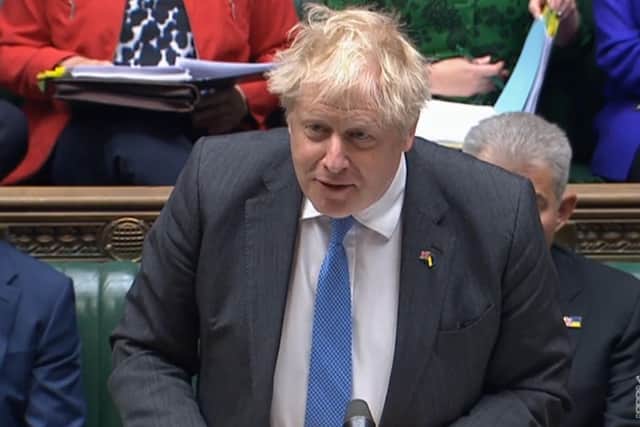 Boris Johnson was asked about the issue during Prime Minister's Questions.