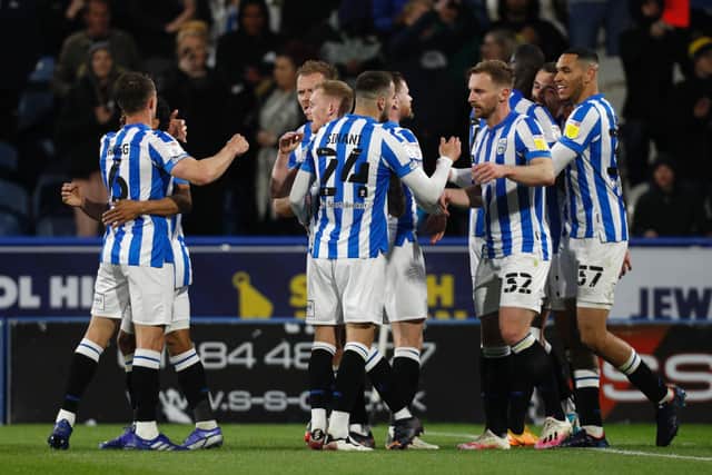 TOP-SIX SPOT SECURED: For Huddersfield Town. Picture: Getty Images.