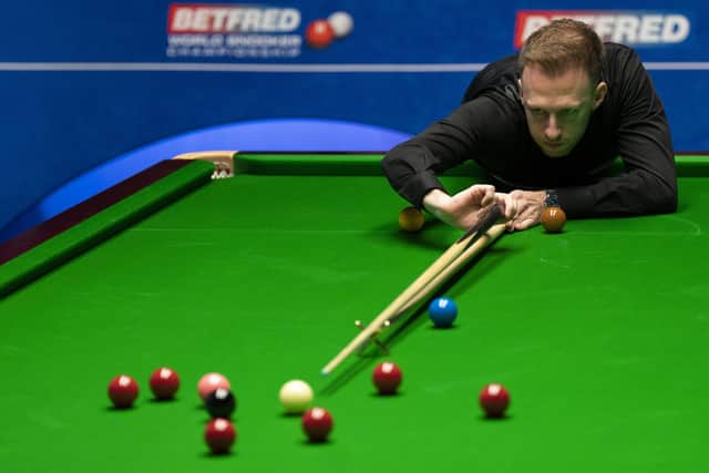 In front: Judd Trump leads Stuart Bingham 5-3 overnight. Picture: Tim Goode/PA Wire.