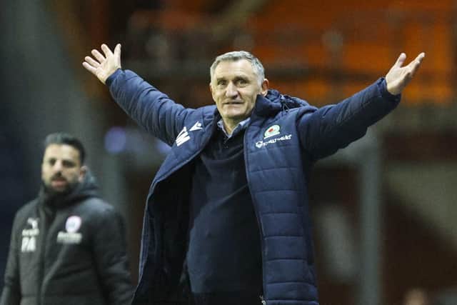Blackburn Rovers manager Tony Mowbray Picture: Richard Sellers/PA
