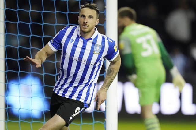 TREBLE TOP: Sheffield Wednesday's Lee Gregory Picture: Danny Lawson/PA