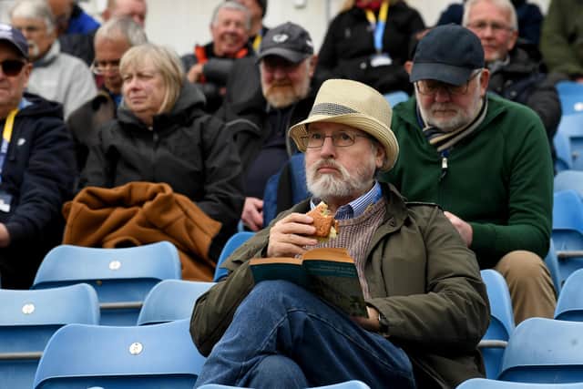 First day of the season at Headingley for Yorkshire fans. Picture: Simon Hulme