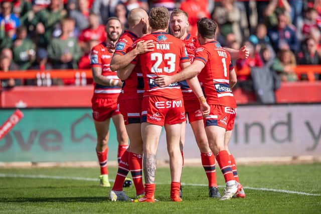 Hull KR are aiming to consolidate their place in the top six. (Picture: SWPix.com)