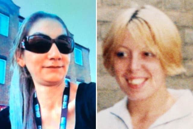 Alena Grlakova, who was killed in Rotherham in 2018, and Samantha Class, who was murdered in Hull in 1997