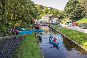 The Huddersfield Narrow Canal at Standedge Tunnel and Visitor Centre at Marsden near Huddersfield Picture: Tony Johnson