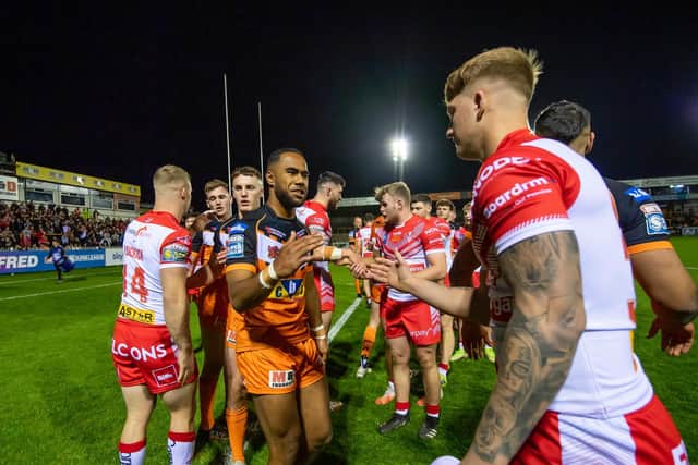 Castleford beat a young St Helens side last week. (Picture: SWPix.com)