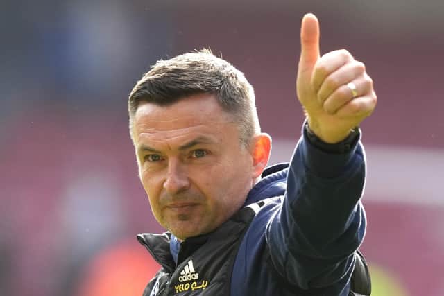 Sheffield United manager Paul Heckingbottom - pictured at Bramall Lane Picture: Andrew Yates/Sportimage