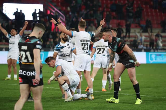 Toulouse's only win came against St Helens. (Picture: SWPix.com)