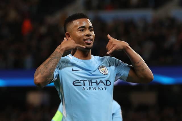 DANGER MAN: With Manchester City's options to rotate there is every chance Gabriel Jesus might not play but after five goals in his last two matches following a long period on the fringe of the side, the Brazilian will consider himself fresh enough to go again. Picture: Martin Rickett/PA