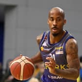 Devante Wallace: Top scored for Sheffield Sharks last night in victory at Glasgow. (Picture: Bruce Rollinson)