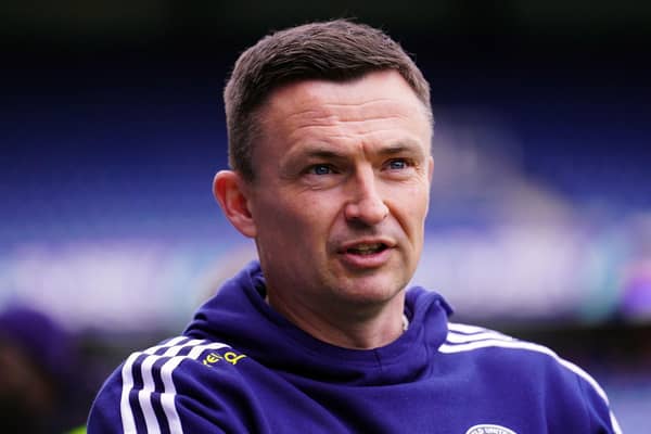 DEMANDS: Paul Heckingbottom called on his Sheffield United players to do more with the ball in the second half