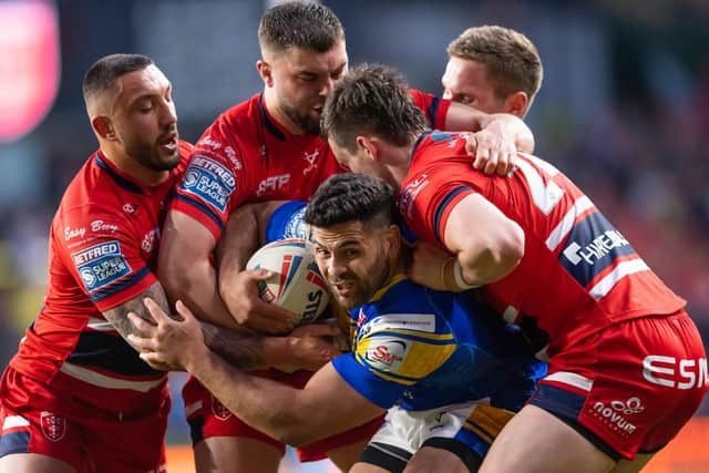 Hull KR must lift themselves quickly ahead of the trip to Elland Road. (Picture: SWPix.com)