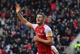 WILL HE STAY OR WILL HE GO? - Michael Smith's contract at Rotherham United is set to expire although the club do have the option to trigger a 12-month extension. Picture: Bruce Rollinson.