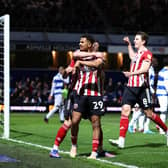 KEY GOAL: From Iliman Ndiaye as Sheffield United beat QPR on Friday. Picture: Getty Images.