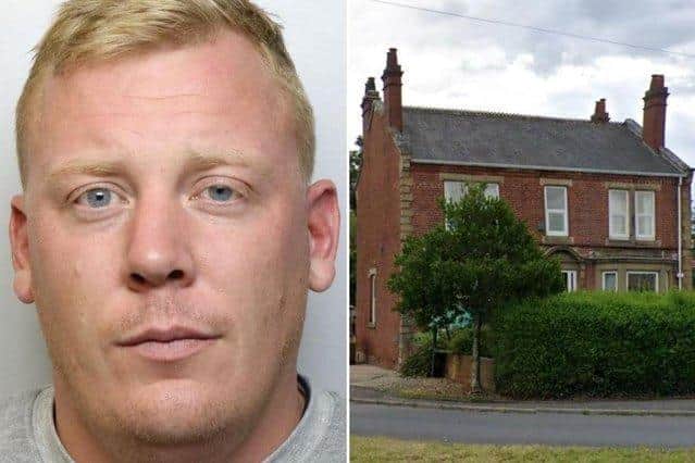 Liam Gardiner was arrested by armed police at Wentvale B&B in Knottingley