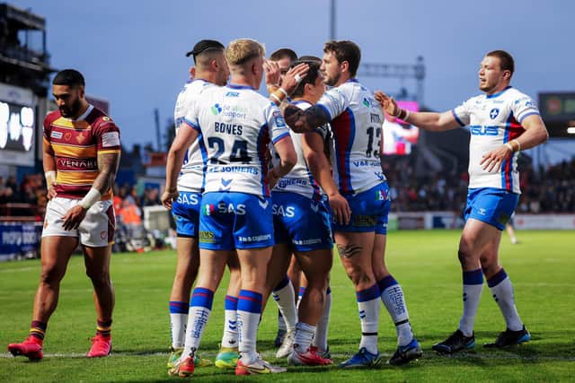 Wakefield showed positive signs against Huddersfield. (Picture: SWPix.com)