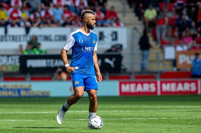 Fresh terms: Doncaster's John Bostock has been offered a new deal.  Picture Bruce Rollinson
