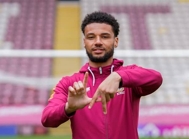 Lee Angol. Picture courtesy of Bradford City AFC.