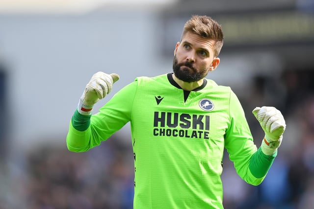 The Millwall player has conceded 44 goals and kept 14 clean sheets in 45 games. On average, he has conceded every 92 minutes this season and in total he has let in 44 goals.
