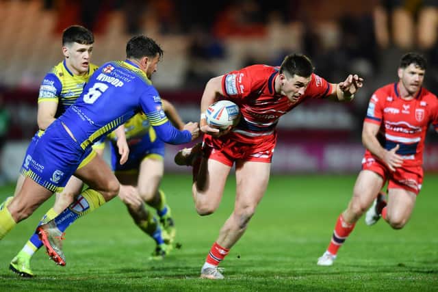 Sam Wood has made a big impression since joining Hull KR from Huddersfield. (Picture: SWPix.com)