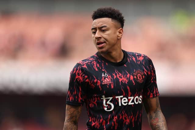 RIVAL SWITCH: Could Jesse Lingard make the move from Manchester United to Leeds United when his contract ends at Old Trafford. Picture: Getty Images.