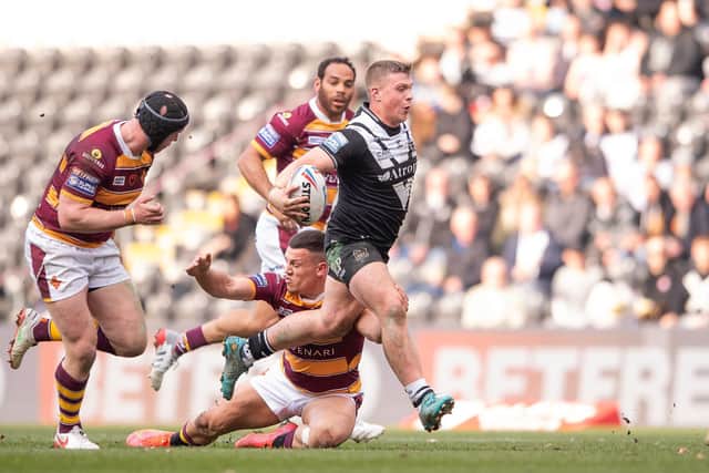 Jack Brown has been a powerful presence in the Hull FC pack. (Picture: SWPix.com)