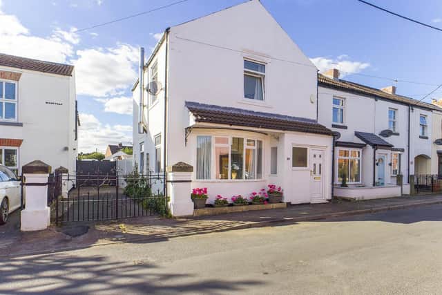 For sale: John Street, Great Ayton, £210,000.This three-bedroom, detached with separate study comes with a rear patio garden, a driveway and a useful brick outbuilding. www.gscgrays.co.uk