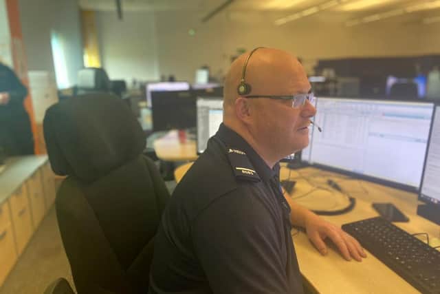 Russ Asquith, Team Manager at National Highways’ regional operation centre in Wakefield. Credit: National Highways