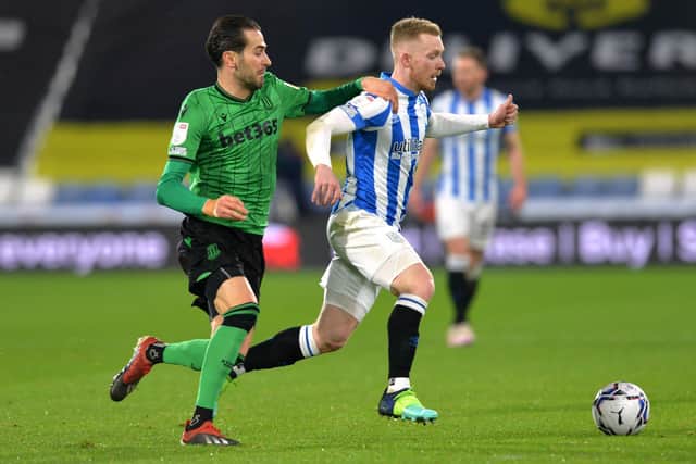 HIP PROBLEM: But Huddersfield Town are not to concerned about Lewis O'Brien