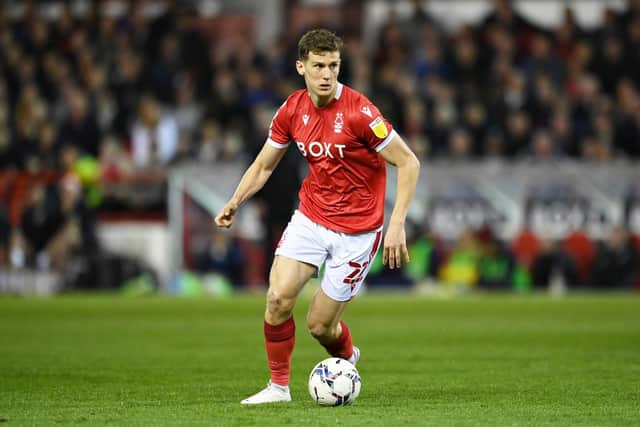 RYAN YATES: Could be sidelined for Forest tomorrow. Picture: Getty Images.